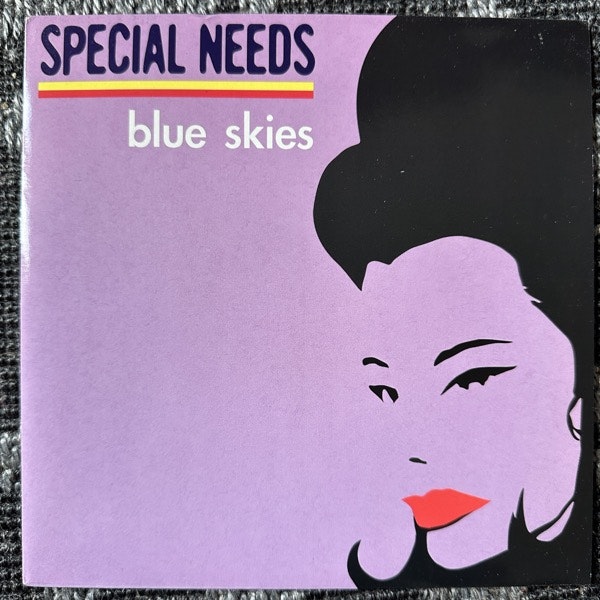 SPECIAL NEEDS Blue Skies (Mercury - UK original) (EX) 7"