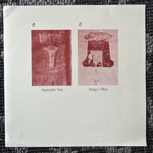 APPENDIX OUT / SONGS: OHIA Split (Liquefaction Empire – UK original) (EX/VG+) 7"