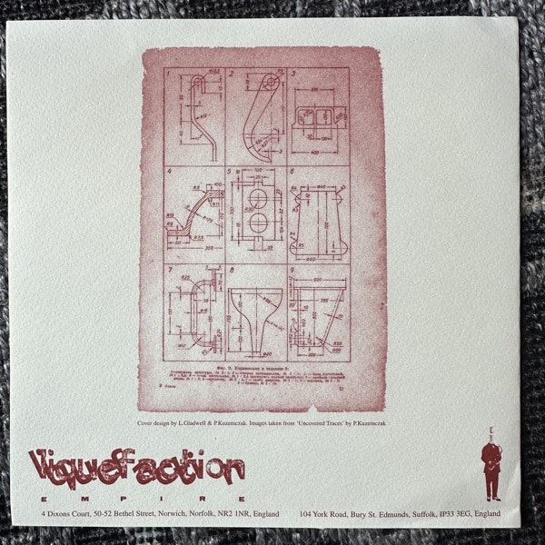 APPENDIX OUT / SONGS: OHIA Split (Liquefaction Empire – UK original) (EX/VG+) 7"