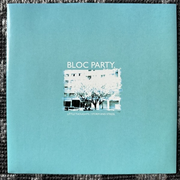 BLOC PARTY Little Thoughts / Storm And Stress (Blue vinyl) (Wichita - UK original) (EX/NM) 7"