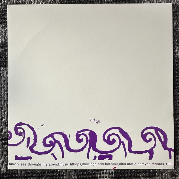 LITHOPS Tubino See Through / Filterabend (Clear vinyl) (EX/NM) 7"