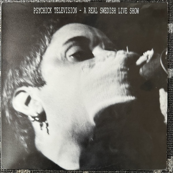 PSYCHIC TV A Real Swedish Live Show (Thee Temple Ov Psychick Youth Scandinavia - Sweden original) (VG+) LP