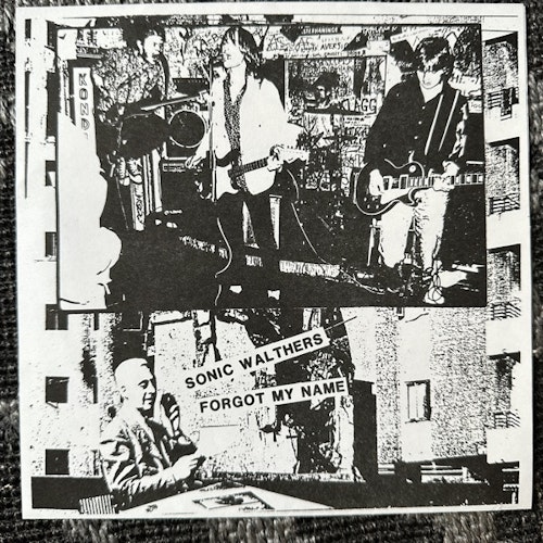 SONIC WALTHERS, the Forgot My Name (Arts Of Interstellar Torture – Sweden original) (NM/EX) FLEXI 7"