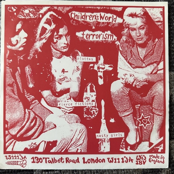 HUGGY BEAR Kiss Curl For The Kid's Lib Guerrillas (Wiiija - UK original) (EX/VG+) 7"