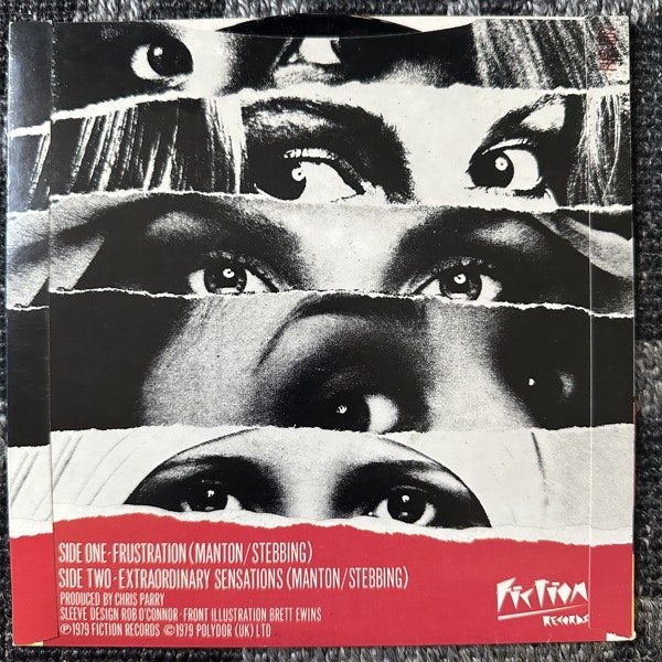 PURPLE HEARTS Frustration (Fiction - UK original) (VG+) 7"