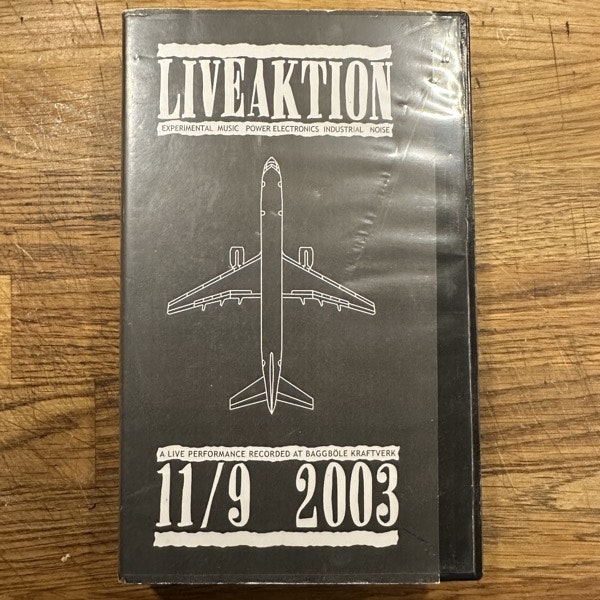 VARIOUS Live Aktion 11/9 2003 (No label - Sweden original) (VG+) VHS