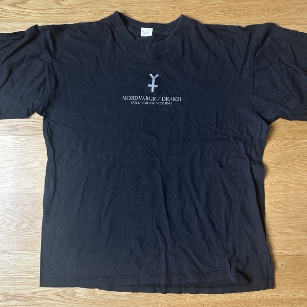 NORDVARGR / DRAKH Cold Void of Nothing (M) (USED) T-SHIRT