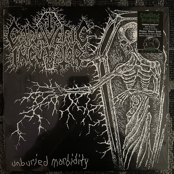 CADAVERIC INCUBATOR Unburied Morbidity (White vinyl) (Terror From Hell - Italy original) (NM) LP