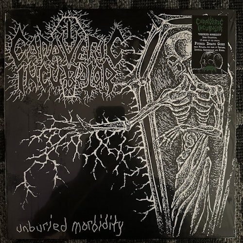 CADAVERIC INCUBATOR Unburied Morbidity (White vinyl) (Terror From Hell - Italy original) (NM) LP