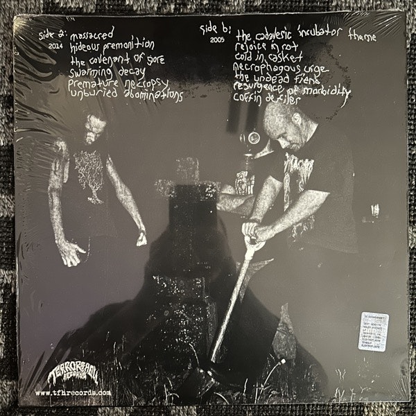 CADAVERIC INCUBATOR Unburied Morbidity (White vinyl) (Terror From Hell - Italy original) (NM) LP