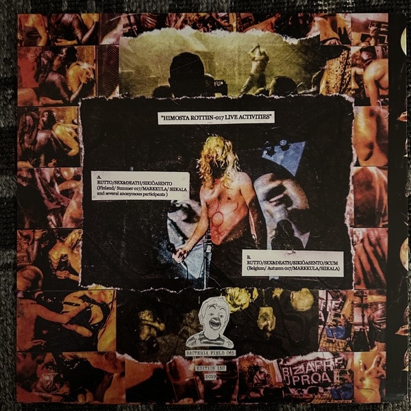 BIZARRE UPROAR Himosta Rottiin - 017 Live Activities (Bacteria Field – USA original) (EX) LP