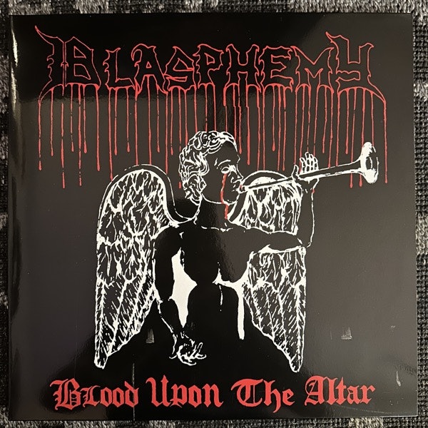 BLASPHEMY Blood Upon The Altar / Gods Of War (Osmose - France 2012 reissue) (EX) 2LP