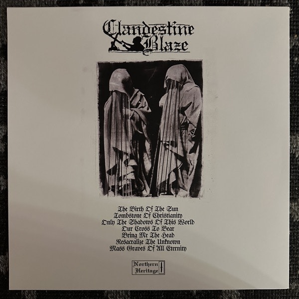 CLANDESTINE BLAZE Resacralize The Unknown (Northern Heritage - Finland original) (NM) LP