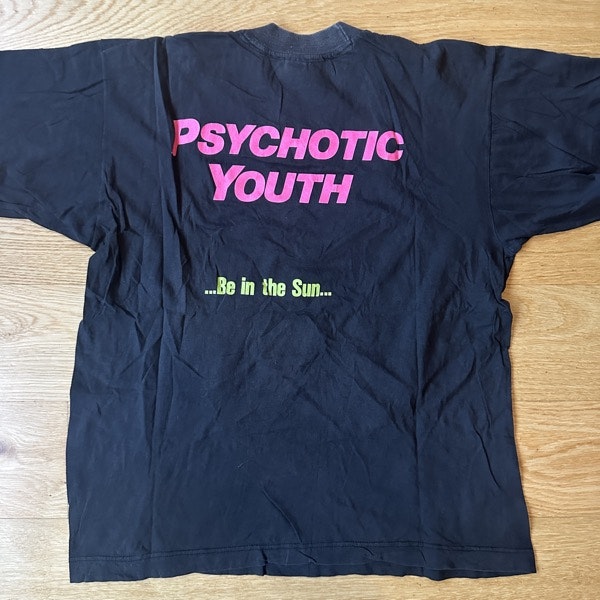PSYCHOTIC YOUTH Be In the Sun (M) (USED) T-SHIRT
