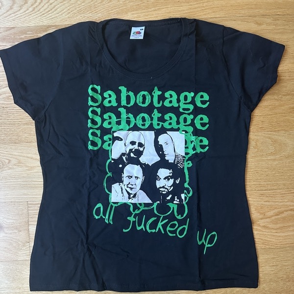 SABOTAGE All Fucked Up (Lady XL) (USED) T-SHIRT
