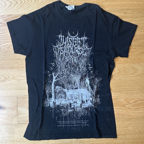 THIS GIFT IS A CURSE Come Sleep Come Unrest... (S) (USED) T-SHIRT