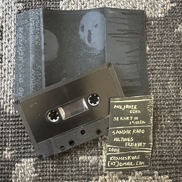 MILJONER DÖDA / SANDOR RADO Split (Kosmisk Väg - Sweden original) (NM) TAPE