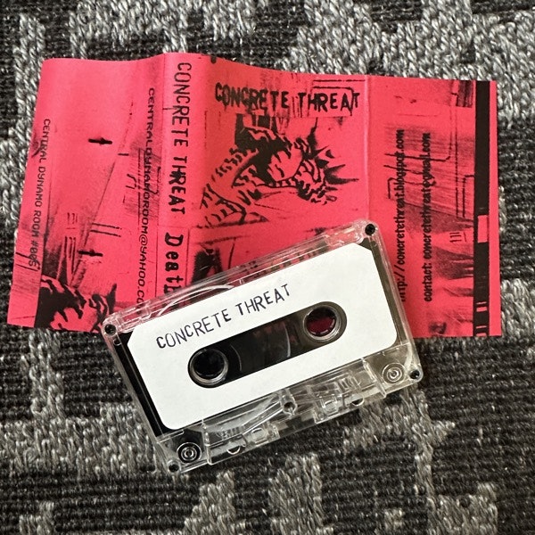 CONCRETE THREAT Death Trap (Central Dynamo Room – USA original) (NM) TAPE