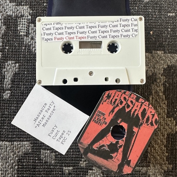...MASSACRE After Party Massacre (Fusty Cunt - USA original) (NM) TAPE+CDR BOX