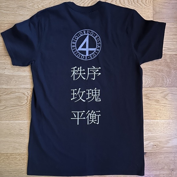 ORDO ROSARIUS EQUILIBRIO Three is an Orgy Four is Forever (M) (USED) T-SHIRT