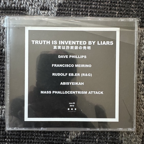 VARIOUS Truth Is Invented By Liars (真実は詐欺師の発明) (Dotsmark – Japan original) (NM) CD