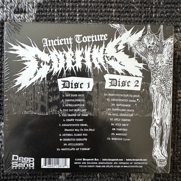 COFFINS Ancient Torture (Deepsend - USA original) (SS) 2CD