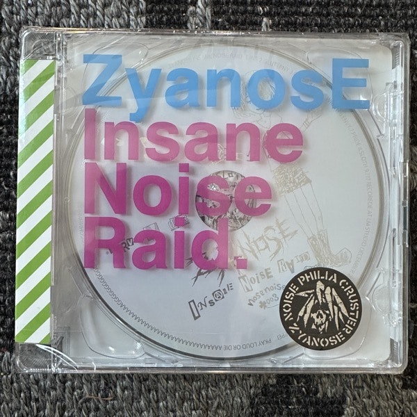 ZYANOSE Insane Noise Raid (Nosenoise – Japan original) (SS) CD