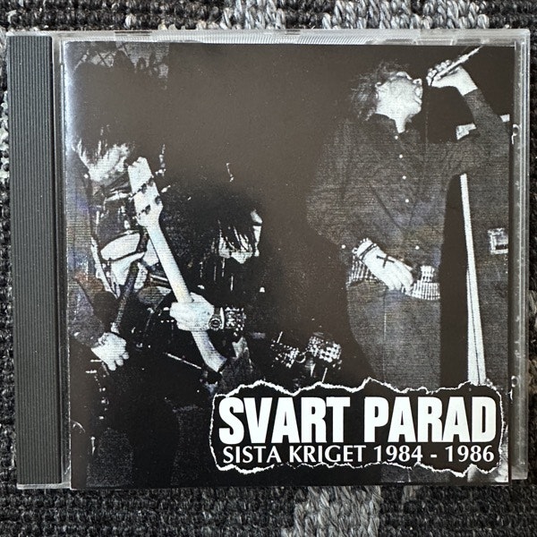 SVART PARAD Sista Kriget 1984 - 1986 (Finn - Sweden original) (EX) CD