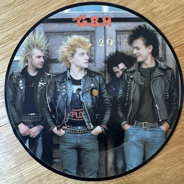 G.B.H, Charged Give Me Fire / Man-Trap (Clay - UK original) (VG+) PIC 7"