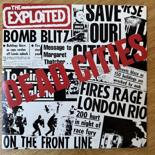 EXPLOITED, the Dead Cities (Secret - UK original) (EX/VG+) 7"