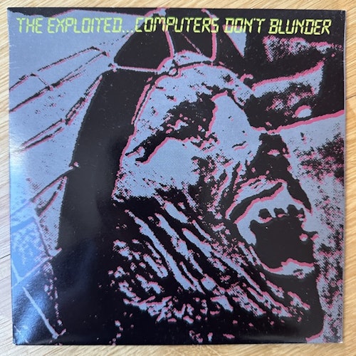 EXPLOITED, the Computers Don't Blunder (Secret - UK original) (EX/VG+) 7"