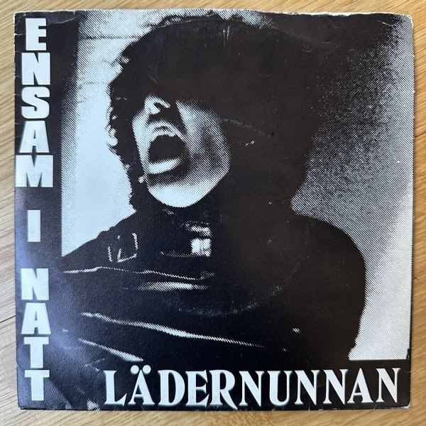 LÄDERNUNNAN / THE LEATHER NUN Ensam I Natt (Sista Bussen - Sweden original) (VG) 7"