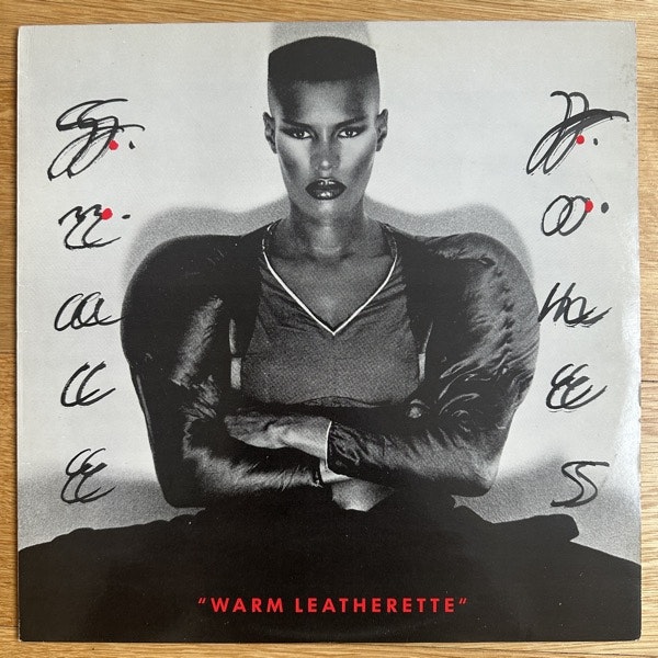 GRACE JONES Warm Leatherette (Island - Scandinavia original) (VG+/VG) LP