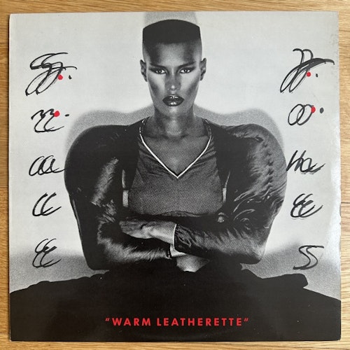 GRACE JONES Warm Leatherette (Island - Scandinavia original) (VG+/VG) LP