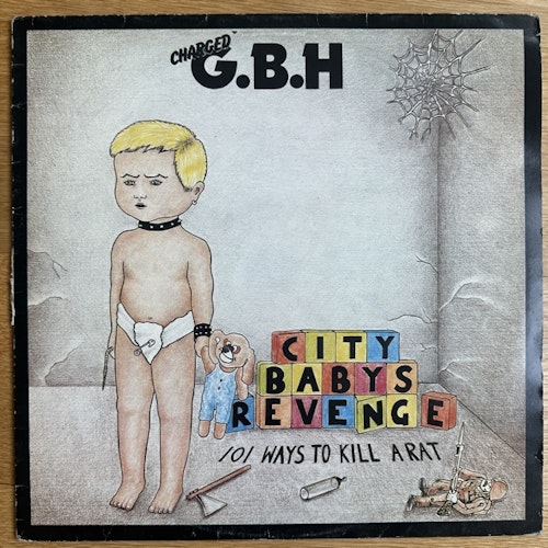 G.B.H, Charged City Babys Revenge (Clay - UK 1990 reissue) (VG) LP