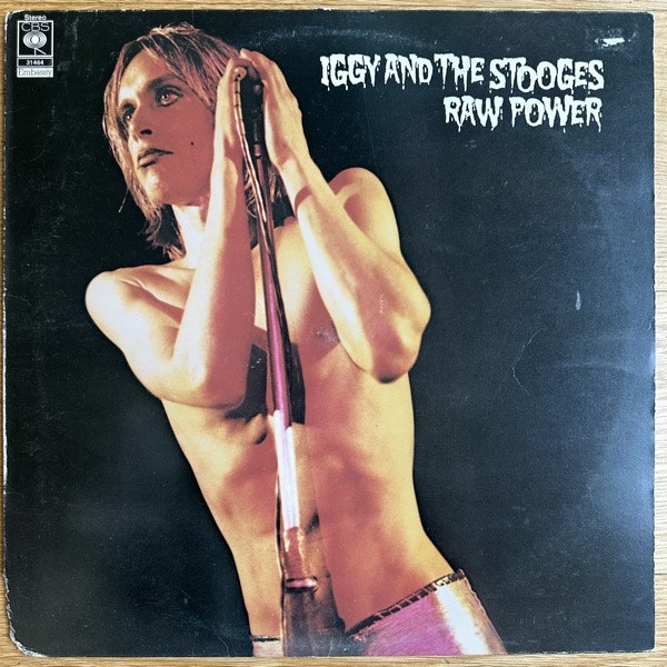 IGGY AND THE STOOGES Raw Power (Embassy - Europe 1977 reissue) (VG/VG-) LP