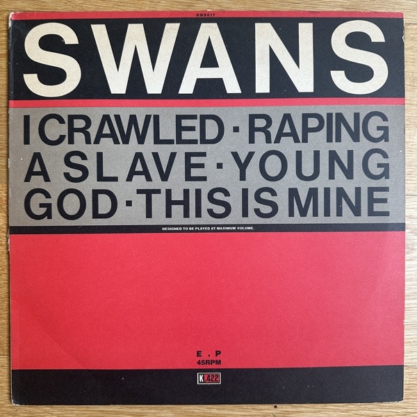 SWANS Young God (Homestead - USA original) (VG/VG+) 12" EP