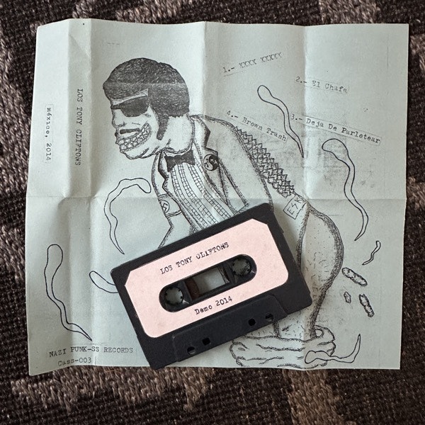 LOS TONY CLIFTONS Demo (Nazi Punk-SS – Mexico original) (EX) TAPE