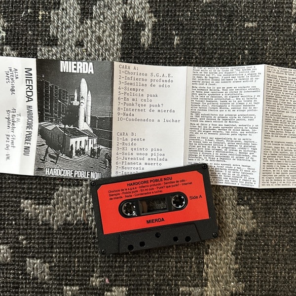 MIERDA Hardcore Poble Nou (Alta Intensidaz Tapes – UK original) (NM) TAPE