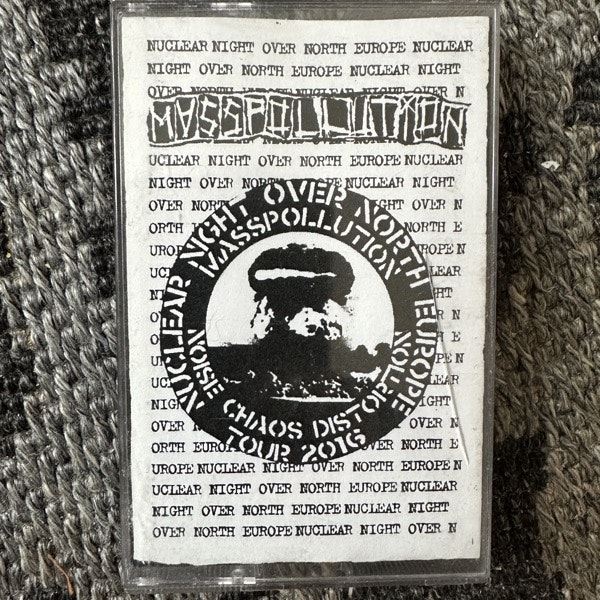 MASSPOLLUTION Tour Cassette 2016 (Vomit Taping – Belarus original) (NM) TAPE