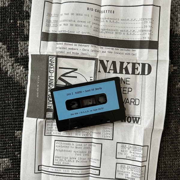 NAKED Land Of Death (F.O.A.D. - Italy reissue) (EX) TAPE