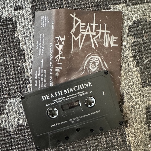 DEATH MACHINE Death Machine (Black Water - USA original) (NM) TAPE