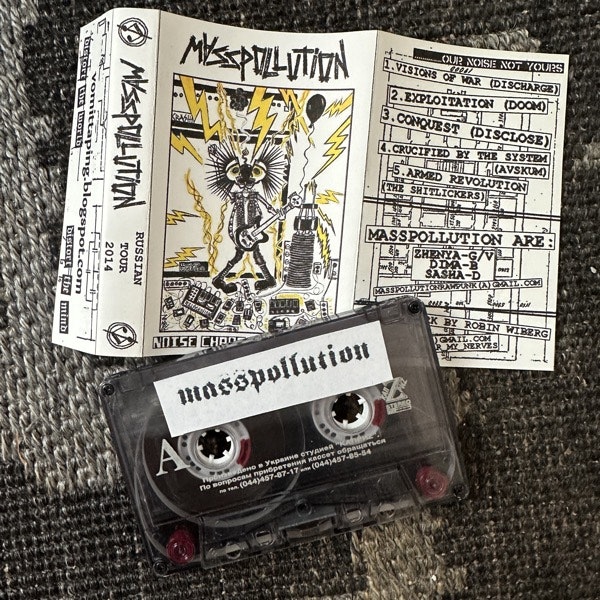 MASSPOLLUTION Noise Chaos Distortion (Vomit Taping – Belarus original) (NM) TAPE