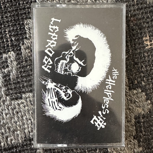HELPLESS, the / LEPROSY Split (Black Shit Noise - USA original) (NM) TAPE