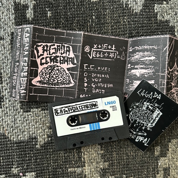 CAGADA CEREBRAL Demo (Grabaciones Puro Pedo - Mexico original) (NM) TAPE