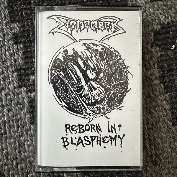 DISMEMBER  Reborn In Blasphemy (Self released - Sweden original) (VG+) TAPE