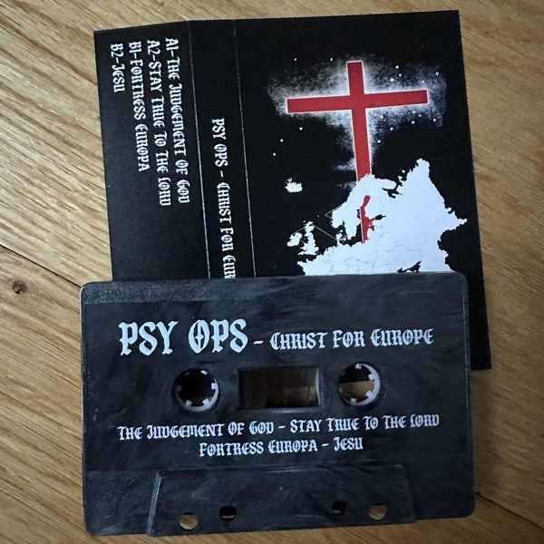 PSY OPS Christ For Europe (Phage Tapes - USA original) (NM) TAPE