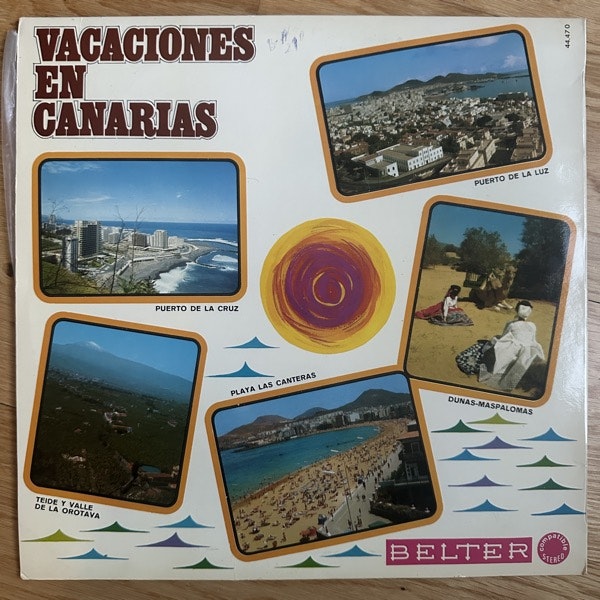 VARIOUS Vacaciones En Canarias (Belter - Spain original) (VG+/VG) LP