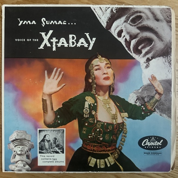 YMA SUMAC Voice Of The Xtabay (Capitol - USA reissue) (VG-) LP