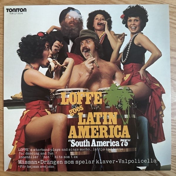 LOFFE GOES LATIN AMERICA South America 75 (Toniton - Sweden original) (EX/VG+) LP